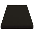 1-delt bænkepude VUGHT 100% polyester Sort 150 x 50 x 5 cm
