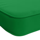 2-delt bænkepude VUGHT 2 stk. 100% polyester Grøn
