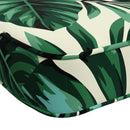 2-delt bænkepude VUGHT 2 stk. 100% polyester Bladmønster