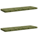 2-delt bænkepude VUGHT 2 stk. 100% polyester Bladdesign