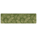 2-delt bænkepude VUGHT 2 stk. 100% polyester Bladdesign