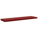 1-delt bænkepude VUGHT 100% polyester Vinrød 170 x 50 x 5 cm