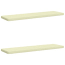 2-delt bænkepude VUGHT 2 stk. 100% polyester Cremefarvet