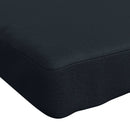 1-delt bænkepude VUGHT 100% polyester Mørk blå 200 x 50 x 5 cm