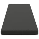 1-delt bænkepude VUGHT 100% polyester Antracit 200 x 50 x 5 cm