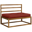 Palle sæde pude VIANEN 100% polyester Rød 120 x 80 x 12 cm