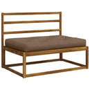 Palle sæde pude VIANEN 100% polyester Gråbrun 120 x 60 x 12 cm