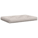 Palle sæde pude VIANEN 100% polyester Hvid 120 x 60 x 12 cm