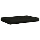 Palle sæde pude VIANEN 100% polyester Sort 120 x 60 x 12 cm