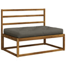 Palle sæde pude VIANEN 100% polyester Grå 120 x 60 x 12 cm