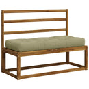 Palle sæde pude VIANEN 100% polyester Lys grøn 120 x 50 x 12 cm