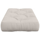 Palle sæde pude VIANEN 100% polyester Hvid 120 x 50 x 12 cm