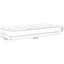 Palle sæde pude VIANEN 100% polyester Mørk blå 120 x 50 x 12 cm