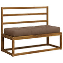 Palle sæde pude VIANEN 100% polyester Gråbrun 120 x 40 x 12 cm
