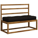 Palle sæde pude VIANEN 100% polyester Sort 120 x 40 x 12 cm