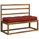Palle sæde pude VIANEN 100% polyester Rød 120 x 40 x 12 cm