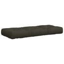 Palle sæde pude VIANEN 100% polyester Antracit 120 x 40 x 12 cm