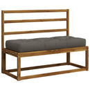 Palle sæde pude VIANEN 100% polyester Grå 120 x 40 x 12 cm
