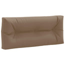Palle rygpude VIANEN 100% polyester Gråbrun 120 x 40 x 12 cm