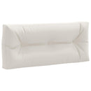 Palle rygpude VIANEN 100% polyester Hvid 120 x 40 x 12 cm