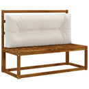 Palle rygpude VIANEN 100% polyester Hvid 120 x 40 x 12 cm
