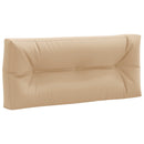 Palle rygpude VIANEN 100% polyester Sandfarvet 120 x 40 x 12 cm