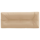 Palle rygpude VIANEN 100% polyester Sandfarvet 120 x 40 x 12 cm