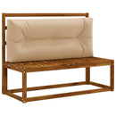 Palle rygpude VIANEN 100% polyester Sandfarvet 120 x 40 x 12 cm