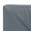 Palle rygpude VIANEN 100% polyester Blå 120 x 40 x 12 cm