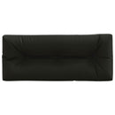 Palle rygpude VIANEN 100% polyester Sort 120 x 50 x 12 cm