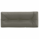 Palle rygpude VIANEN 100% polyester Grå 120 x 50 x 12 cm