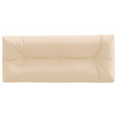 Palle rygpude VIANEN 100% polyester Cremefarvet
