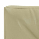 Palle rygpude VIANEN 100% polyester Lys grøn 120 x 60 x 12 cm