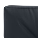Palle rygpude VIANEN 100% polyester Mørk blå 120 x 60 x 12 cm