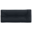 Palle rygpude VIANEN 100% polyester Mørk blå 120 x 60 x 12 cm