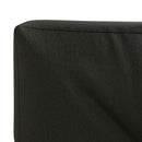 Palle rygpude VIANEN 100% polyester Sort 120 x 60 x 12 cm