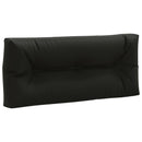 Palle rygpude VIANEN 100% polyester Sort 120 x 60 x 12 cm