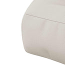 Palle rygpude VIANEN 100% polyester Hvid 70 x 40 x 12 cm