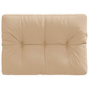 Palle rygpude VIANEN 100% polyester Sandfarvet 70 x 50 x 12 cm
