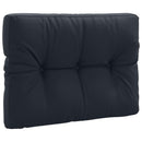 Palle rygpude VIANEN 100% polyester Mørk blå 70 x 50 x 12 cm