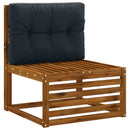 Palle rygpude VIANEN 100% polyester Mørk blå 70 x 50 x 12 cm