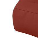 Palle rygpude VIANEN 100% polyester Rød 70 x 50 x 12 cm