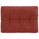 Palle rygpude VIANEN 100% polyester Rød 70 x 50 x 12 cm