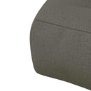 Palle rygpude VIANEN 100% polyester Grå 70 x 50 x 12 cm