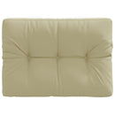 Palle rygpude VIANEN 100% polyester Lys grøn 70 x 60 x 12 cm