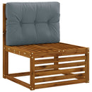 Palle rygpude VIANEN 100% polyester Blå 70 x 60 x 12 cm