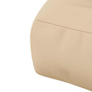 Palle rygpude VIANEN 100% polyester Cremefarvet 70 x 60 x 12 cm