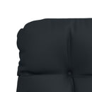 2-delt højt rygstol puder VIANEN 2 stk. 100% polyester Mørk blå