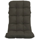 2-delt højt rygstol puder VIANEN 2 pcs 100% polyester Antracit