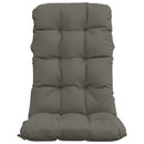 2-delt højt rygstol puder VIANEN 2 pcs 100% polyester Grå